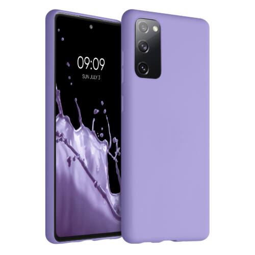 Husa Kwmobile pentru Samsung Galaxy S20 FE, Mov, Silicon, 53604.244
