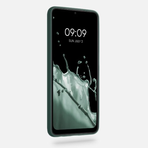 Husa pentru Samsung Galaxy A32 5G, Silicon, Verde, 54328.169