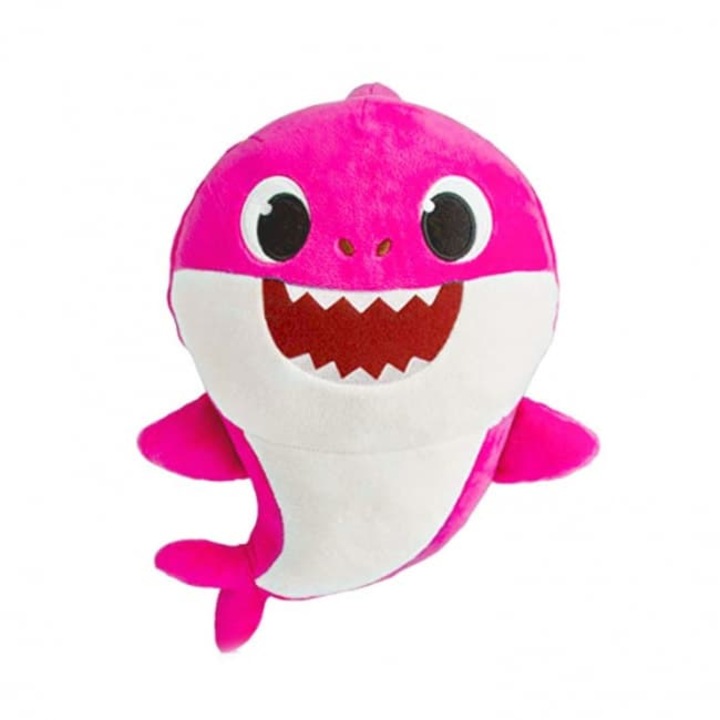 Papusa de Plus Baby Shark, 30cm lungime, Roz