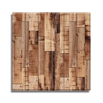 Tapet 3D Autoadeziv, design modern, usor de curatat, 70x70cm , D3543, model lemn, maro Tapet 3D Autoadeziv, design modern, usor de curatat, 70x70cm , D3543, model lemn, maro