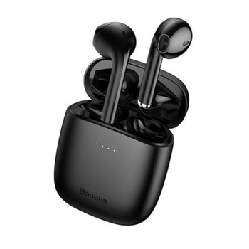 Casti wireless, Baseus, Encok True WM04 Pro, NGW04P-01, TWS, Negru, In-Ear, Bluetooth 5.0, Raza 10 m, Baterie 400 mAh, Incarcare wireless, Rezistenta IP54 Casti wireless, Baseus, Encok True WM04 Pro, NGW04P-01, TWS, Negru, In-Ear, Bluetooth 5.0, Raza 10 m, Baterie 400 mAh, Incarcare wireless, Rezistenta IP54