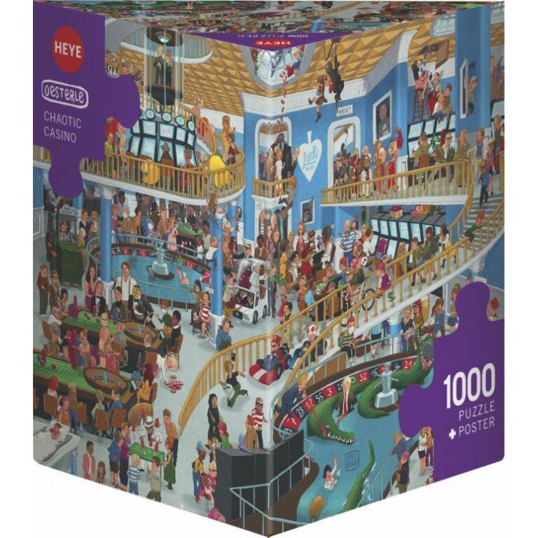 Puzzle Puzzle 1000 piese Chaotic Casino Heye 29934