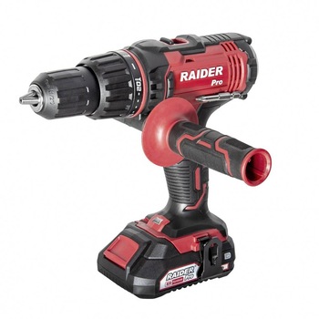 Masina de gaurit si insurubat Raider RDP-SCDI20, cu acumulator si incarcator, 50Nm, 2Ah, Li-Ion Masina de gaurit si insurubat Raider RDP-SCDI20, cu acumulator si incarcator, 50Nm, 2Ah, Li-Ion