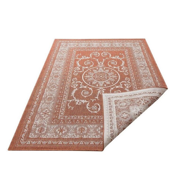 Covor reversibil Sanem My Home 80 x 150 cm, teracota