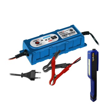 Redresor Dedra DEPM005, curent de incarcare 1A-3.8A, putere 70 W, lanterna LED magnetica AgroPro Redresor Dedra DEPM005, curent de incarcare 1A-3.8A, putere 70 W, lanterna LED magnetica AgroPro