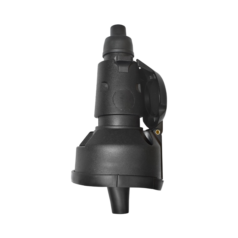 Fisa cu priza pentru remorca, ebonita 12V