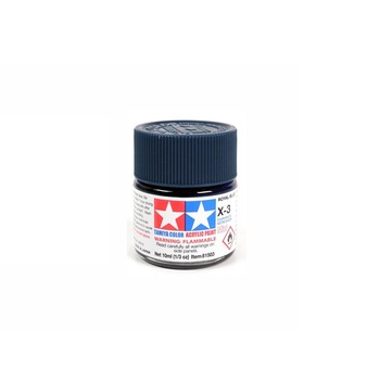 Vopsea acrilica pentru modelism Tamiya 81503 X-3 Royal Blue (gloss) 10ml TAM X031 Vopsea acrilica pentru modelism Tamiya 81503 X-3 Royal Blue (gloss) 10ml TAM X031