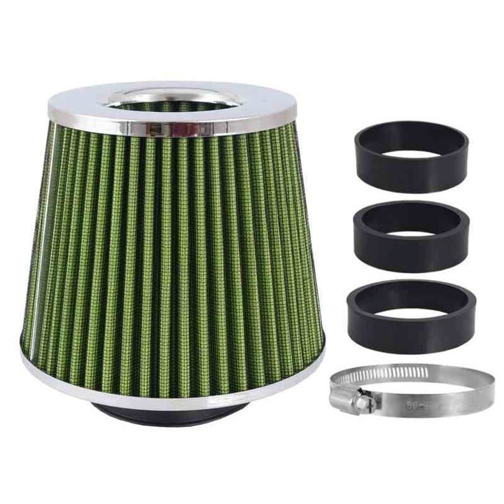 Sport levegőszűrő 3 adapterrel, h15cm, 86008 Carmotion