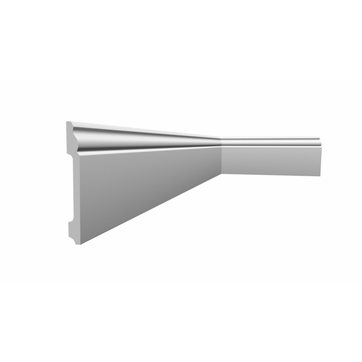 Plinta decorativa din polimer rigid 12x1.4x240cm