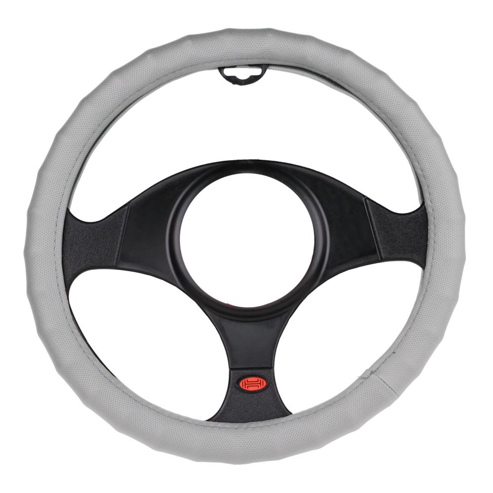 Husa volan, gri, 37-39cm Soft Confort Pro, 600.20 Heyner