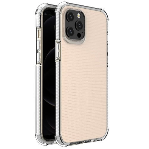 Husa De Protectie , Spring Case Pentru Iphone 12 Pro Max , Alba