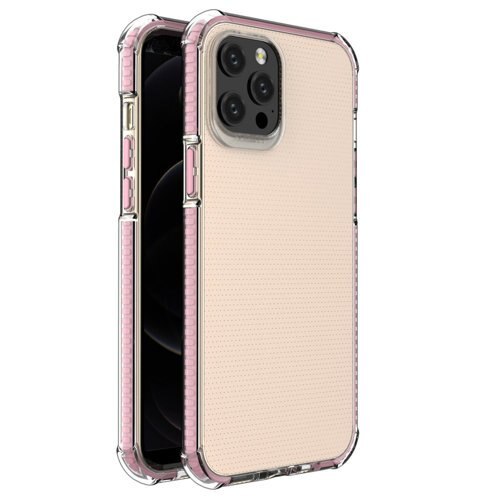 Husa Pentru Iphone 12 mini - Gel TPU Spring Armor , Roz Inchis