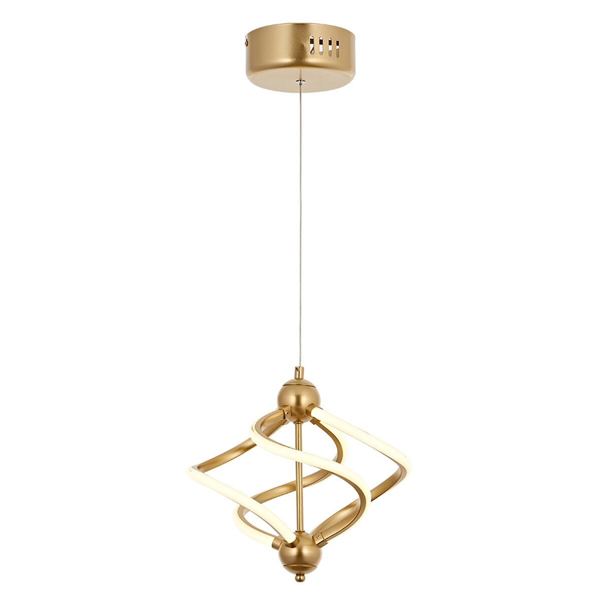 Lustra Ravena Asi, LED 1xLED-36W, auriu mat, lumina naturala 4145-63-01L