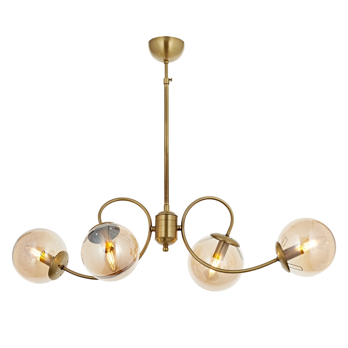 Lustra Maral Asi, 4 brate, 4xE14-40W, antiq 4032-52-04