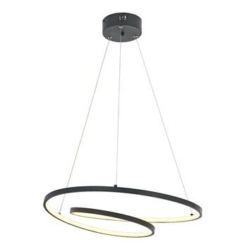 Lustra Lundra Asi, LED 60 CM 1xLED-44W, antracit, lumina naturala 5054-96-60L Lustra Lundra Asi, LED 60 CM 1xLED-44W, antracit, lumina naturala 5054-96-60L