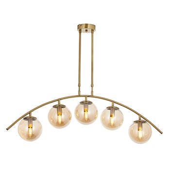 Lustra Ozen Sirali Asi, 5 brate, 5xE14-40W, antiq 2201-52-05S Lustra Ozen Sirali Asi, 5 brate, 5xE14-40W, antiq 2201-52-05S