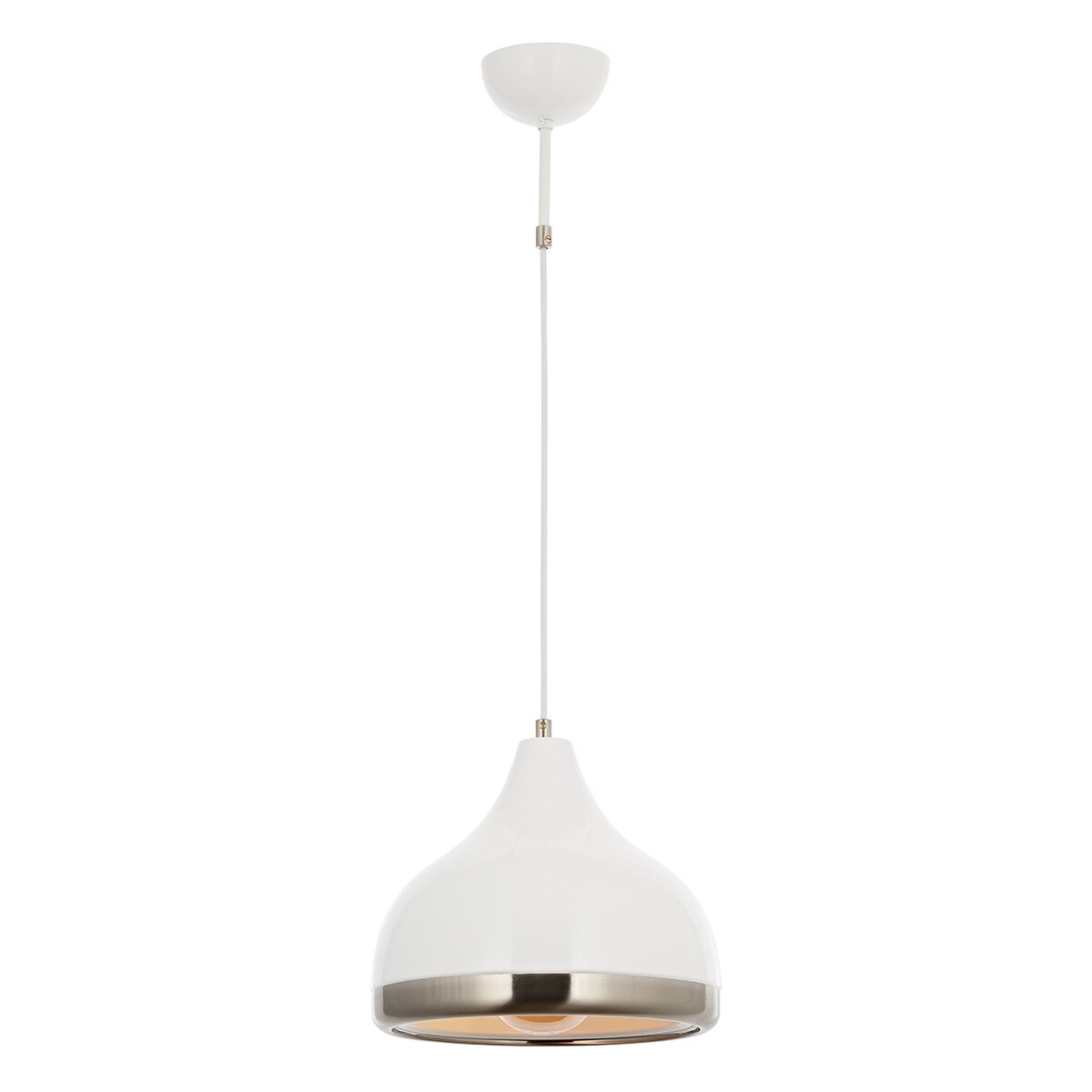 Lustra Delight Asi, 1xE27-60W, alb 4556-35-01