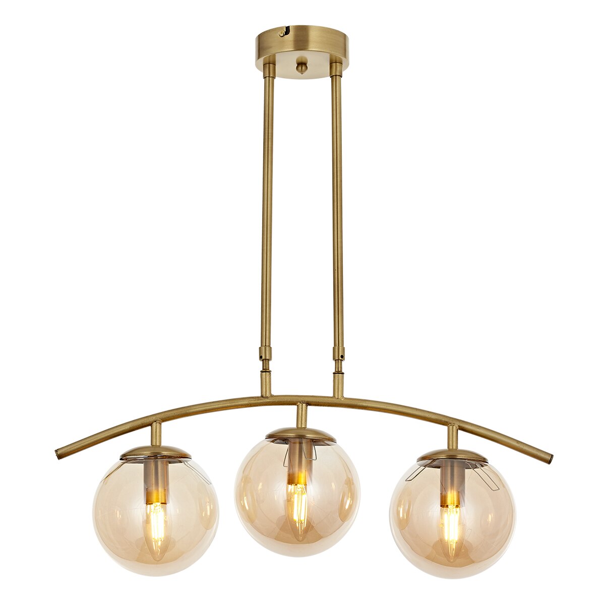 Lustra Ozen Sirali Asi, 3 brate, 3xE14-40W, antiq 2201-52-03S