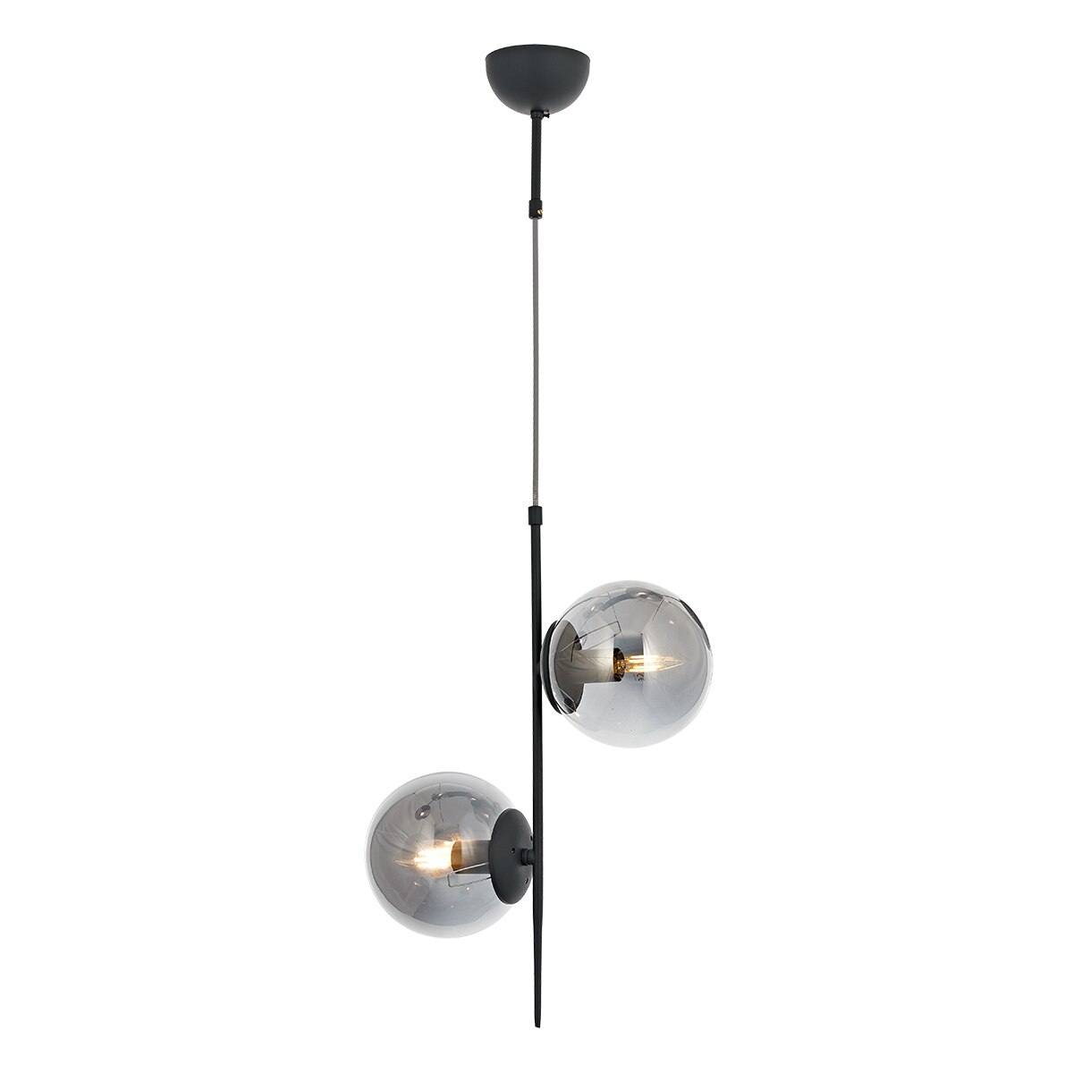 Lustra Bahar Asi, 2xE14-40W, negru 4550-64-01