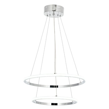 Lustra Lund Asi, LED 50 CM 2xLED-87W, crom 5054-51-50L Lustra Lund Asi, LED 50 CM 2xLED-87W, crom 5054-51-50L