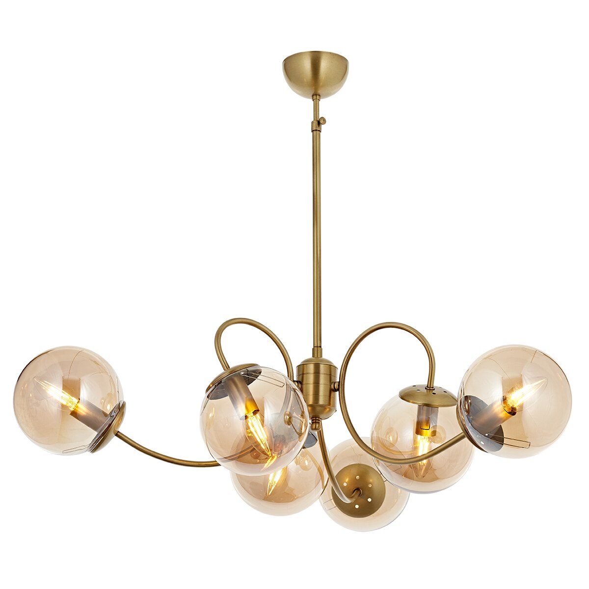 Lustra Maral Asi, 6 brate, 6xE14-40W, antiq 4032-52-06