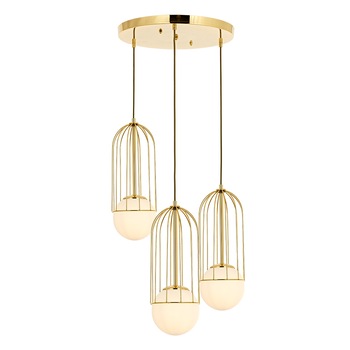 Lustra Capola ASI 3xE14-40W, auriu 4545-61-03 Lustra Capola ASI 3xE14-40W, auriu 4545-61-03