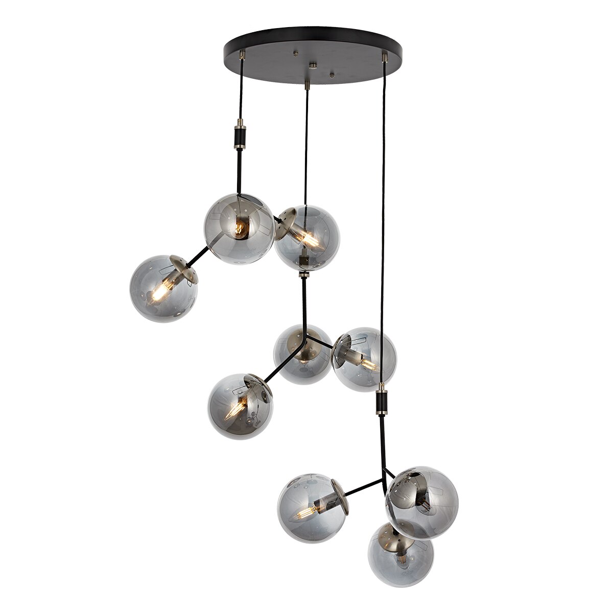 Lustra Isil ASI 9xE14-40W, crom satinat 4551-53-03