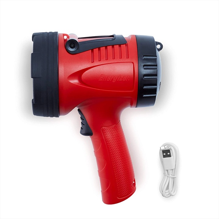 Lanterna led proiector cu acumulator ENERGIZER 600 lumeni, cablu incarcare inclus