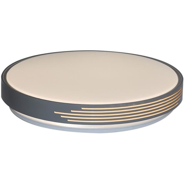 LED mennyezeti lámpa 6500K 510xH80mm 48W szürke színű HZL-B50-4536S