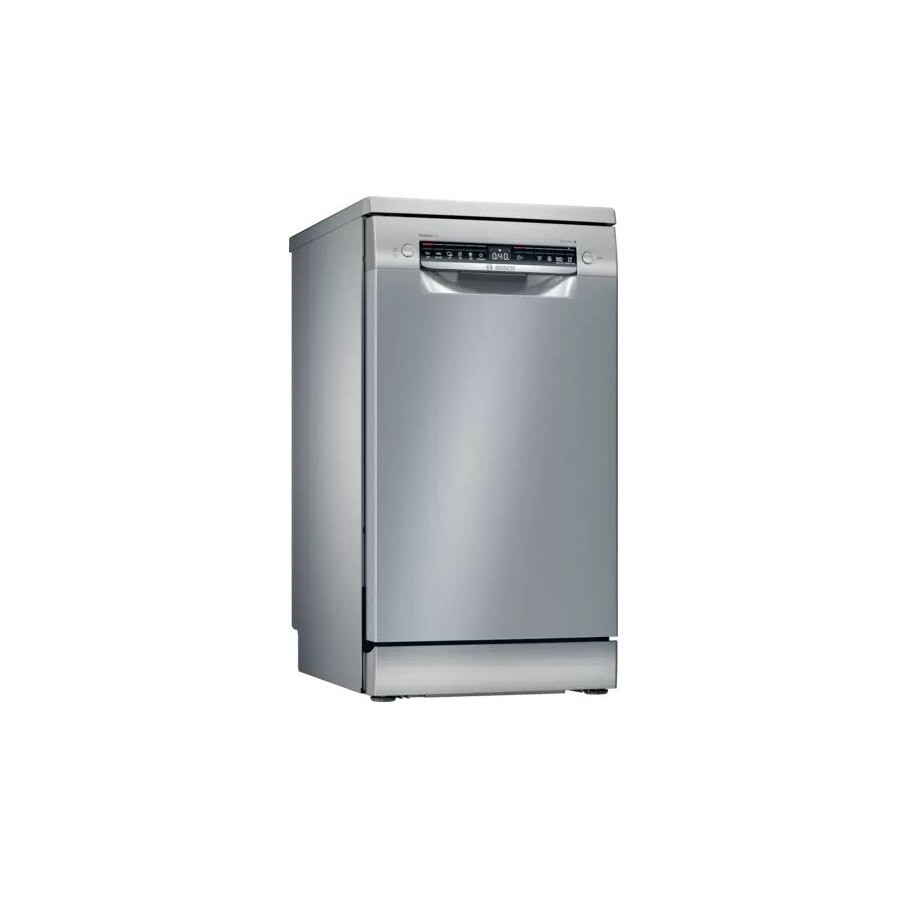 Masina de spalat vase Bosch SRS4HMI61E, 10 seturi, 6 programe, 45 cm, Clasa E, Inox