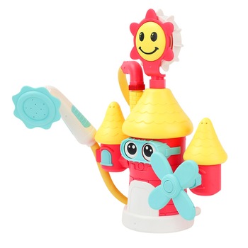 Jucarie de baie Kidprotect® Castle Bath 6006, cu ventuze, cu baterii, dus functional, pompa apa, elice rotativa, multicolor Jucarie de baie Kidprotect® Castle Bath 6006, cu ventuze, cu baterii, dus functional, pompa apa, elice rotativa, multicolor