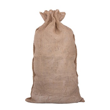 Sac de Mos Craciun pentru cadouri, material textil, 100x60 cm, maro Sac de Mos Craciun pentru cadouri, material textil, 100x60 cm, maro
