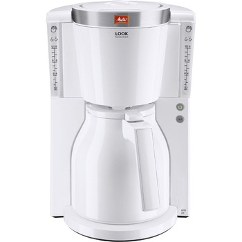 Cafetiera Melitta Look Therm Selection 1011-11, 1000 W, 1 l, Alb Cafetiera Melitta Look Therm Selection 1011-11, 1000 W, 1 l, Alb