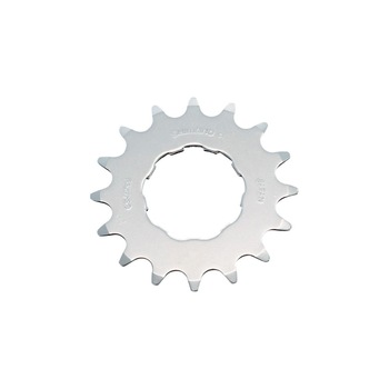 Pinion Shimano Dx Cs-Mx66, 18T, cromat, fara distantier si piulita de fixare Pinion Shimano Dx Cs-Mx66, 18T, cromat, fara distantier si piulita de fixare