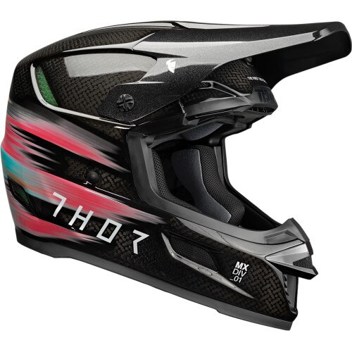 Casca cross/atv Thor Reflex Theory Carbon, culoare multicolor, marime XS
