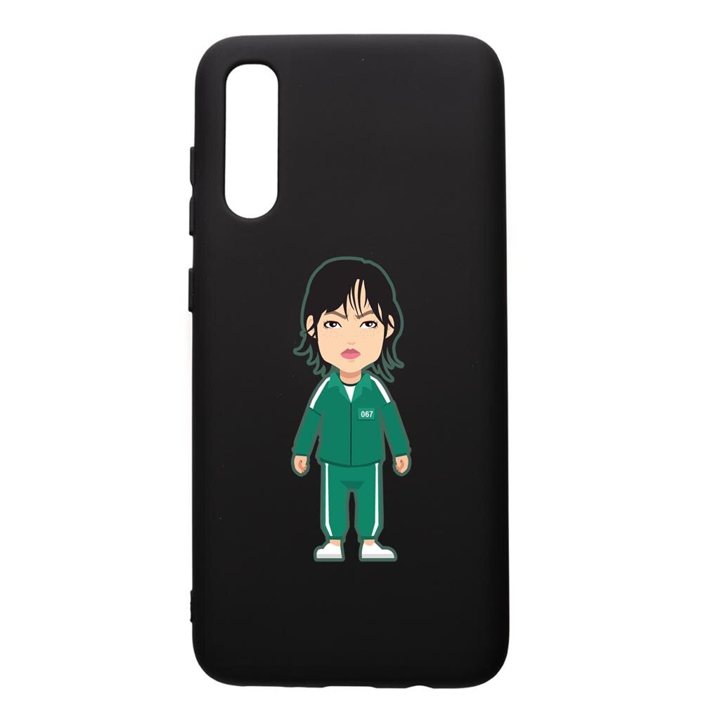 Husa Premium Silicon Compatibila Cu Samsung Galaxy A70, Squid Game - Gamer 067, silicon, cu interiorul din material textil, protectie camera, PB840