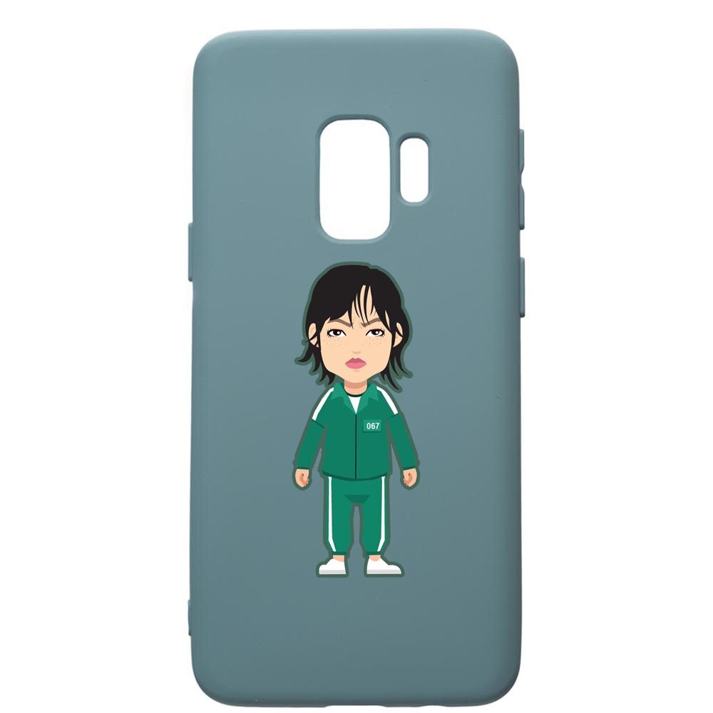 Husa Premium Silicon Compatibila Cu Samsung Galaxy S9, Squid Game - Gamer 067, silicon, cu interiorul din material textil, protectie camera, Cornflower, PCF840