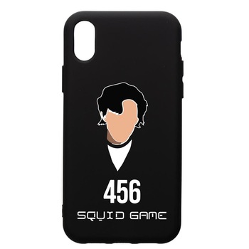 Husa Premium Silicon Compatibila Cu Samsung Galaxy A01, Squid Game - Gamer 456, silicon, cu interiorul din material textil, protectie camera, PB846 Husa Premium Silicon Compatibila Cu Samsung Galaxy A01, Squid Game - Gamer 456, silicon, cu interiorul din material textil, protectie camera, PB846
