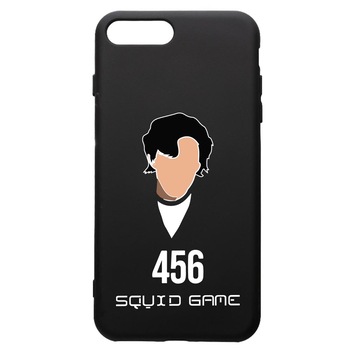 Husa Premium Silicon Compatibila Cu Apple iPhone 8 Plus / iPhone 7 Plus, Squid Game - Gamer 456, silicon, cu interiorul din material textil, protectie camera, PB846 Husa Premium Silicon Compatibila Cu Apple iPhone 8 Plus / iPhone 7 Plus, Squid Game - Gamer 456, silicon, cu interiorul din material textil, protectie camera, PB846