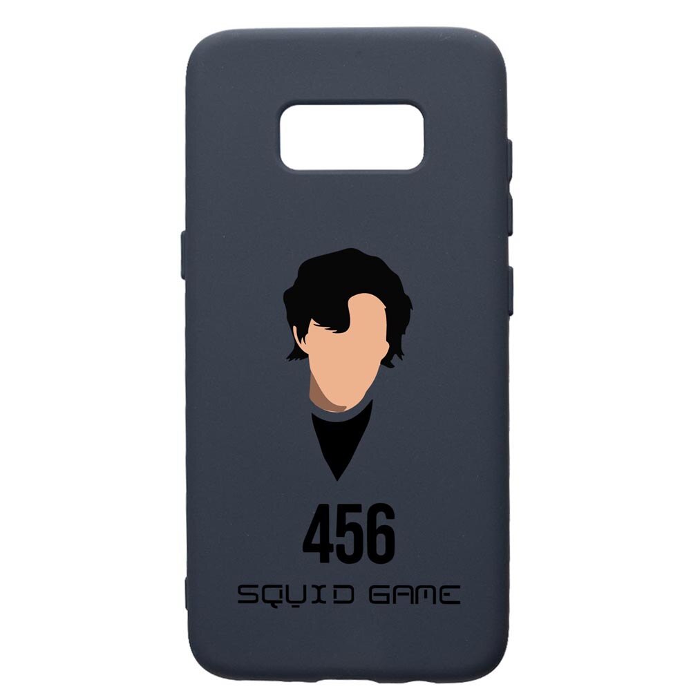 Husa Premium Silicon Compatibila Cu Samsung Galaxy S8, Squid Game - Gamer 456, cu interiorul din material textil, protectie camera, Alaskan Blue, PAB846