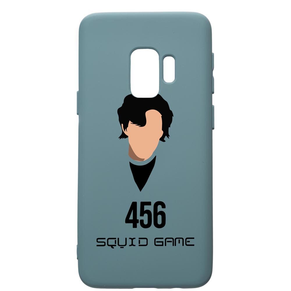 Husa Premium Silicon Compatibila Cu Samsung Galaxy S9, Squid Game - Gamer 456, silicon, cu interiorul din material textil, protectie camera, Cornflower, PCF846