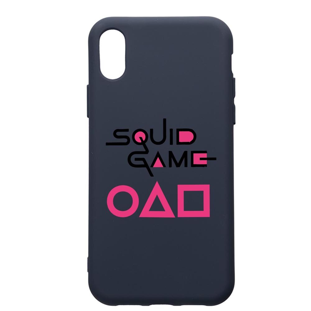 Husa Premium Silicon Compatibila Cu Apple IPhone XS / iPhone X, Squid Game, cu interiorul din material textil, protectie camera, Alaskan Blue, PAB847