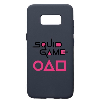 Husa Premium Silicon Compatibila Cu Samsung Galaxy S8, Squid Game, cu interiorul din material textil, protectie camera, Alaskan Blue, PAB847 Husa Premium Silicon Compatibila Cu Samsung Galaxy S8, Squid Game, cu interiorul din material textil, protectie camera, Alaskan Blue, PAB847