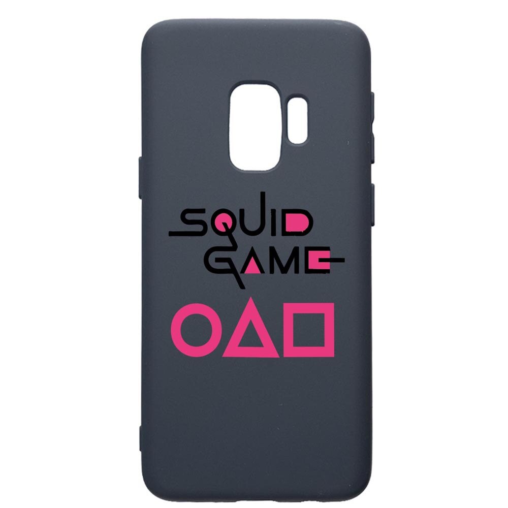 Husa Premium Silicon Compatibila Cu Samsung Galaxy S9, Squid Game, cu interiorul din material textil, protectie camera, Alaskan Blue, PAB847