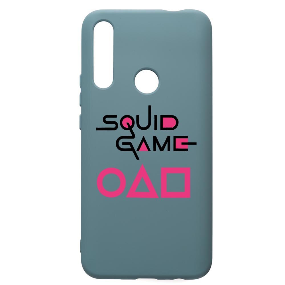 Husa Premium Silicon Compatibila Cu Huawei Y7 2019, Squid Game, silicon, cu interiorul din material textil, protectie camera, Cornflower, PCF847