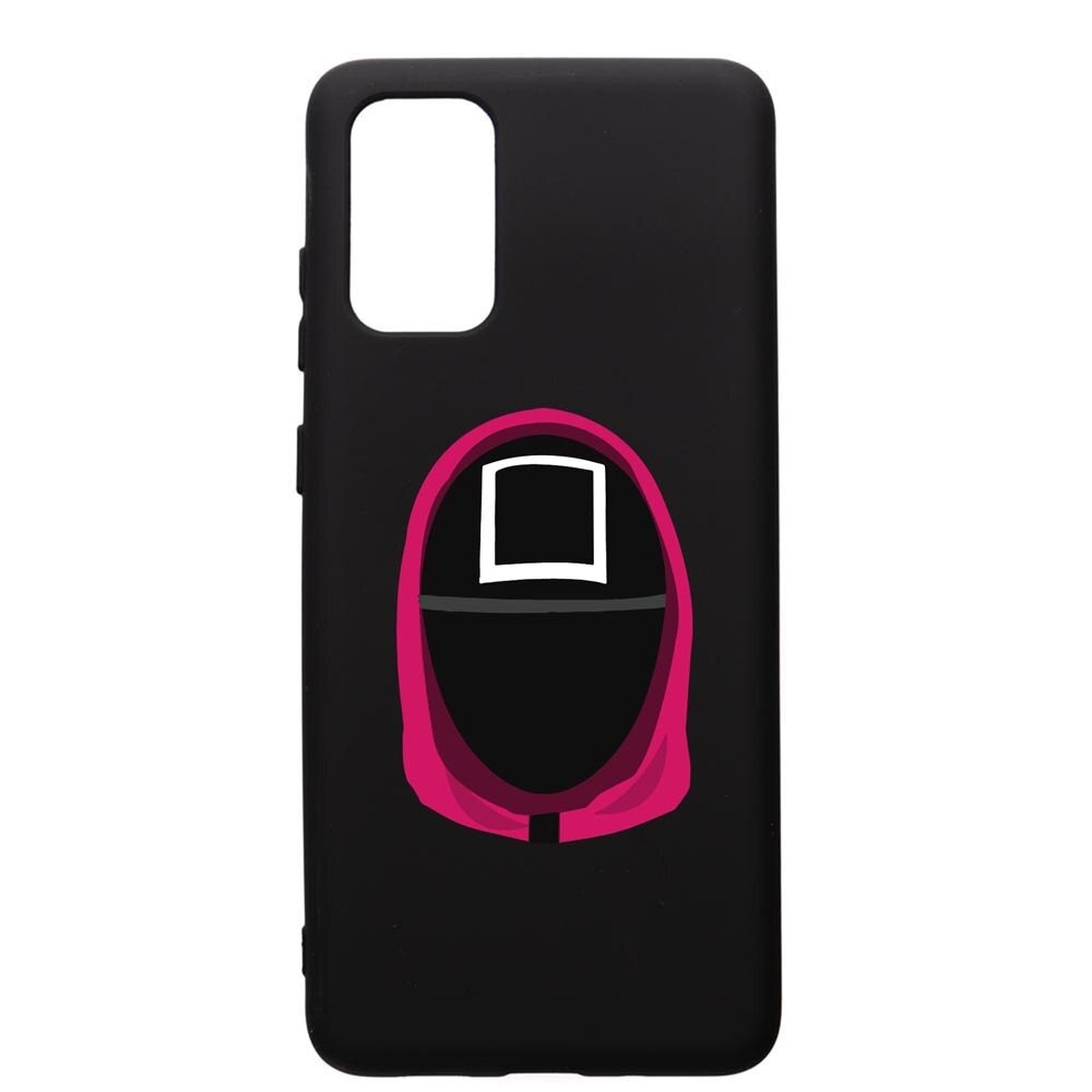 Husa Premium Silicon Compatibila Cu Samsung Galaxy A71, Squid Game Soldier Square, silicon, cu interiorul din material textil, protectie camera, PB848