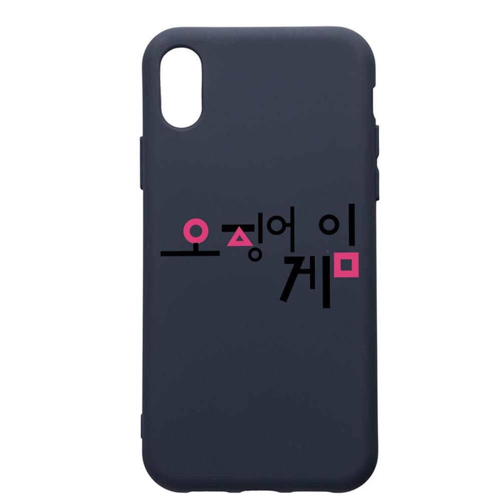 Husa Premium Silicon Compatibila Cu Apple IPhone XR, Squid Game Korean, cu interiorul din material textil, protectie camera, Alaskan Blue, PAB850