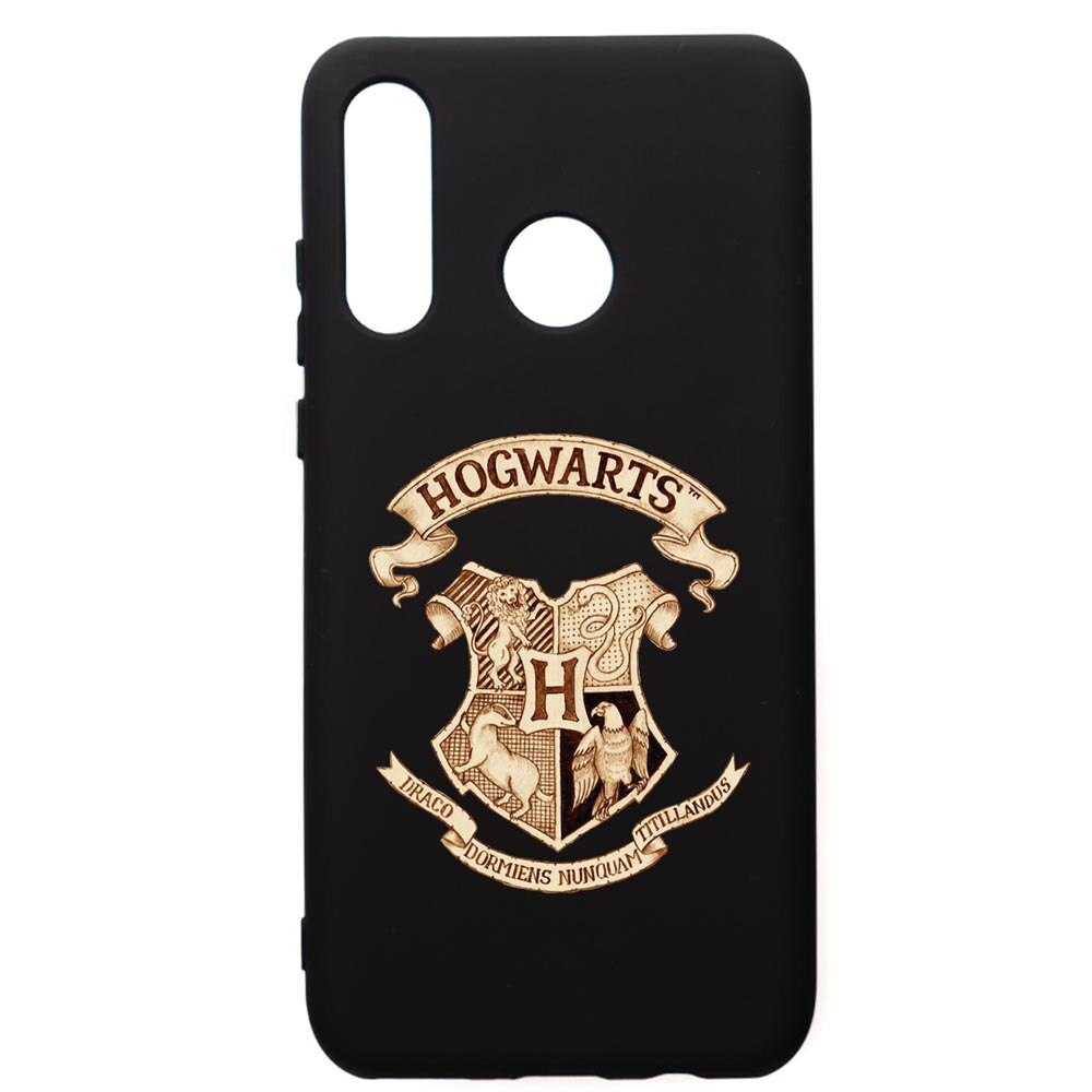Husa Premium Silicon Compatibila Cu Huawei P30 Lite, Hogwarts Harry Potter, silicon, cu interiorul din material textil, protectie camera, PB852