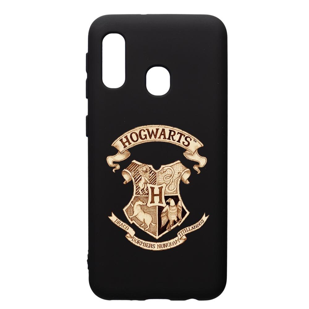 Husa Premium Silicon Compatibila Cu Samsung Galaxy A20E, Hogwarts Harry Potter, silicon, cu interiorul din material textil, protectie camera, PB852