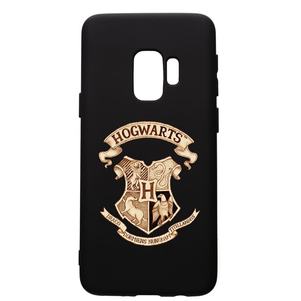 Husa Premium Silicon Compatibila Cu Samsung Galaxy S9, Hogwarts Harry Potter, silicon, cu interiorul din material textil, protectie camera, PB852